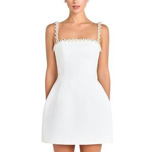 Charlotte Green Womens Mini Dress